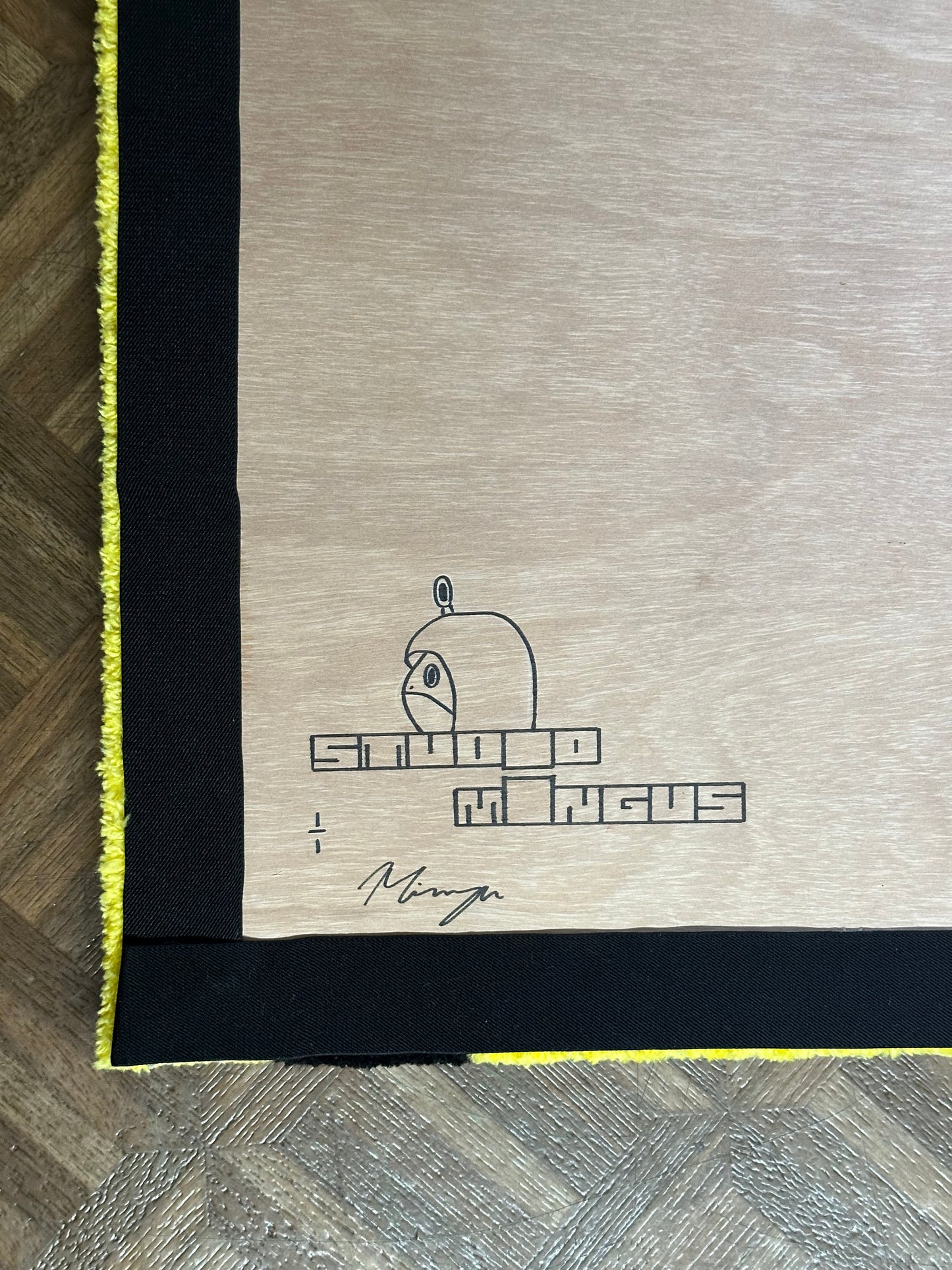 KILL BILL VOL 1 - (wooden backing)